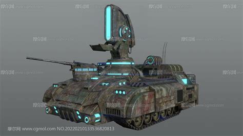 科幻步战车,max,obj格式,装甲车,军事模型,3d模型下载,3D模型网,maya模型免费下载,摩尔网