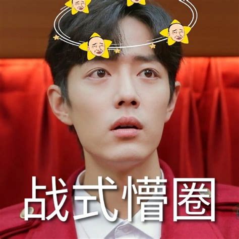 肖战表情包晚安图片