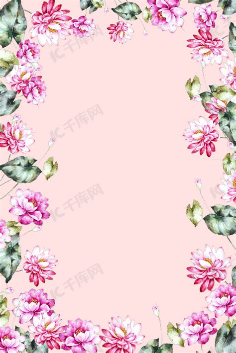 花团锦簇背景素材背景图片免费下载-千库网