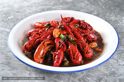 红烧龙虾螺丝,中国菜系,食品餐饮,摄影素材,汇图网www.huitu.com