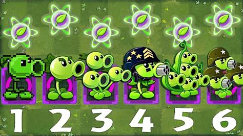 植物大战僵尸2：各种豌豆射手搭配能量豆，谁的威力更强-小米游戏中心