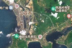 海南省最新卫星影像图-三亚市2021年3月份卫星图-海南省2021年卫星图@北京亿景图卫星影像购买网