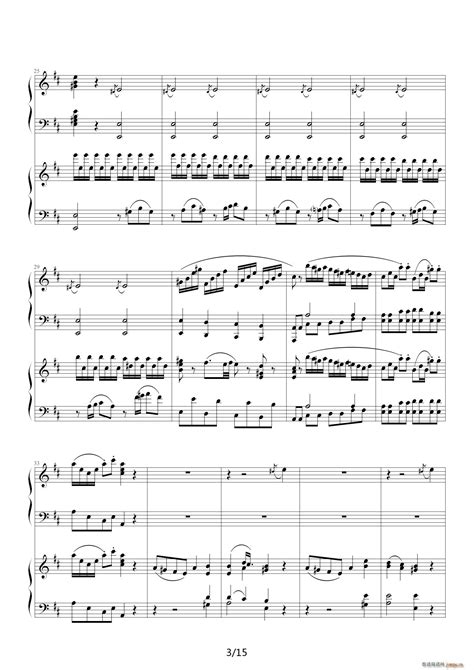 莫扎特D大调双钢琴奏鸣曲K448第一乐章