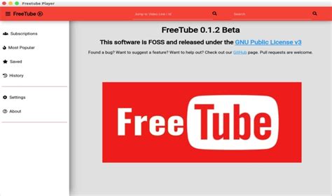 FreeTube - A Private YouTube Client For Privacy - OSTechNix