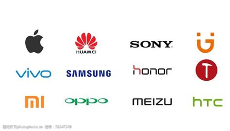 CDR格式各种手机品牌logo标志大全矢量素材下载