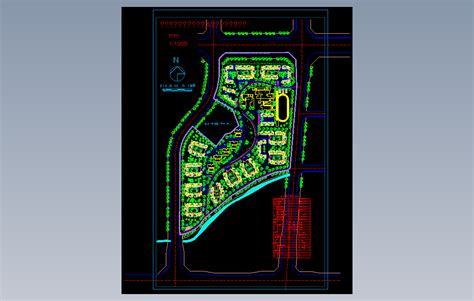 新都大丰三元家园小区A区修建性详细规划_AutoCAD_模型图纸下载 – 懒石网