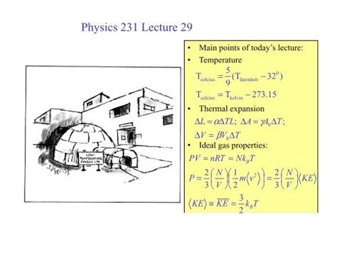 Physics 231 Lecture 29