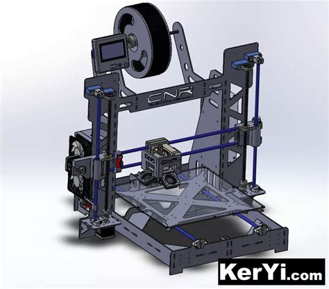分享一个makerbot（MB）结构3D打印机清单图纸教程|3D打印/雕刻机 - 数码之家