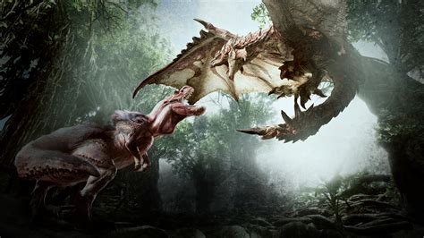 《怪物猎人：崛起》全领地争夺战影像 怪物互相殴打_新浪游戏_手机新浪网