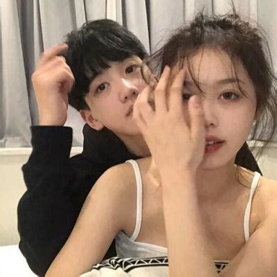 甜美女生头像男女一对