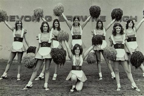 二十世纪的美国高中啦啦队，美女为何成群，最后一张美得让人窒息