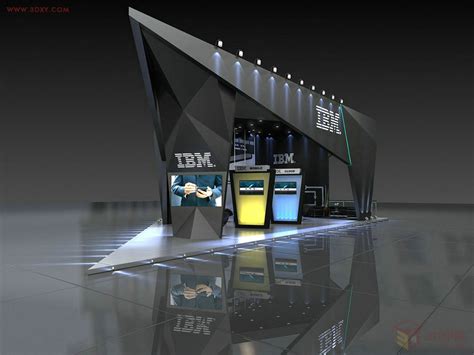 【展览灵感】国外展台设计方案(三)3Dmax教程