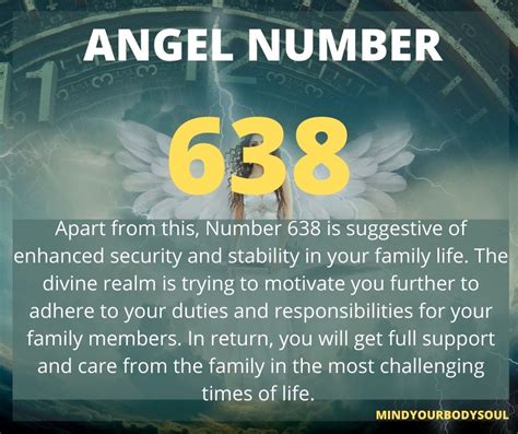 638 Angel Number: Meaning And Symbolism - Mind Your Body Soul