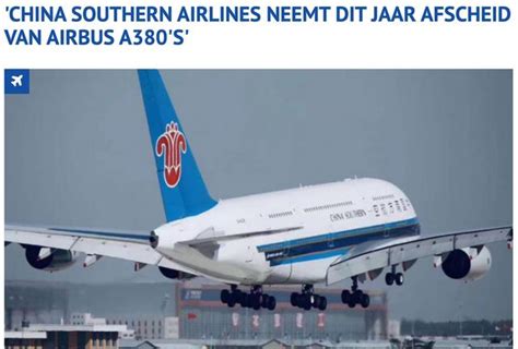 中国航司将永别A380！南方航空将在今年退役全部5架A380|南方航空|南航|客机_新浪新闻