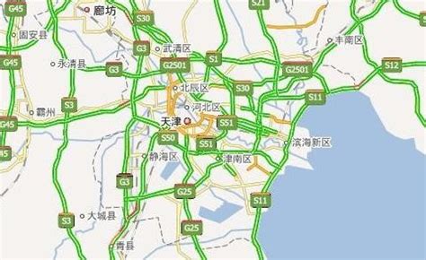 天津高速路况实时查询：封路堵车最新路况消息汇总-新浪汽车
