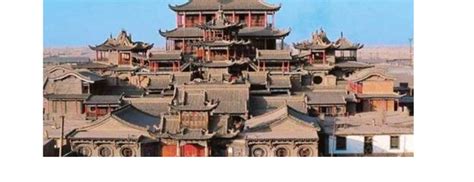 一处造型完整、气魄壮美的古建筑群，宁夏中卫高庙景区