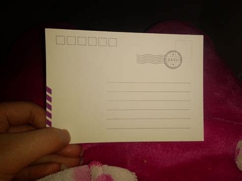 明信片寄语友情