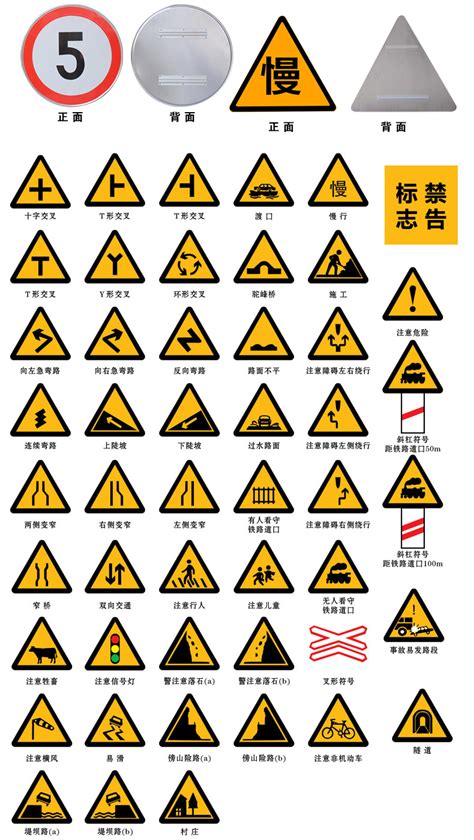 交通标志100个图解