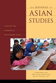 Image result for journal of asian studies