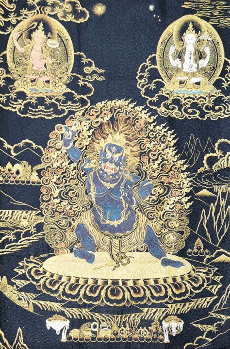 藏传佛教的主要护法神“玛哈嘎拉”