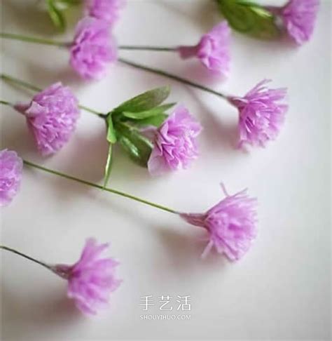 母亲节手工花朵康乃馨