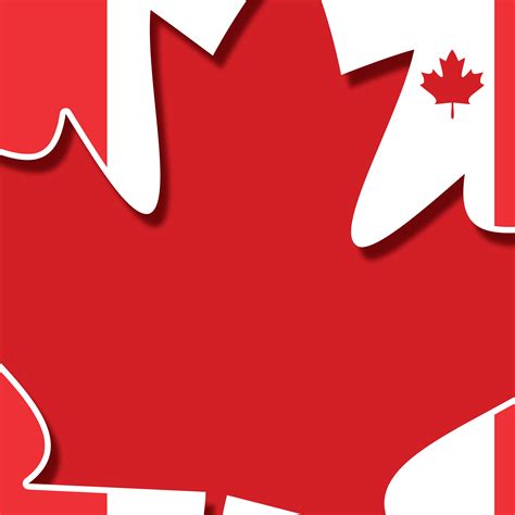 加拿大的国旗怎么画