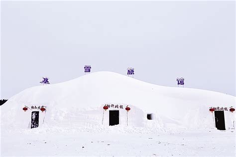 漠河北极村冰雪旅馆邀您体验极致冬眠