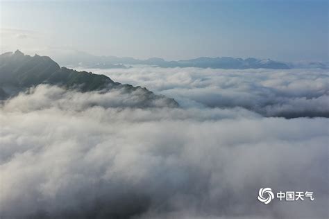雨后云雾缭绕唯美语句