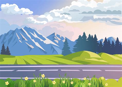 春天的郊外-写景作文250字（推荐6则）