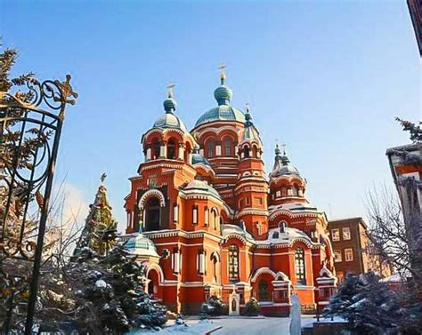 最美俄罗斯教堂！