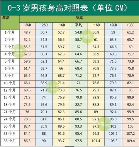 0-18个月婴儿发育表