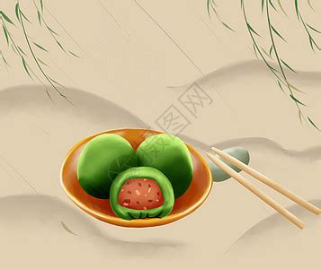 清明节吃青团发的说说