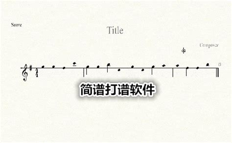 有没有谁知道古筝专用的打谱软件
