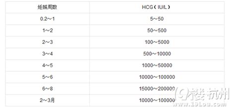 hcg几个月隔天翻倍