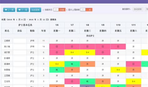 有什么可以自动排班软件?好用的倒班日历推荐一下?