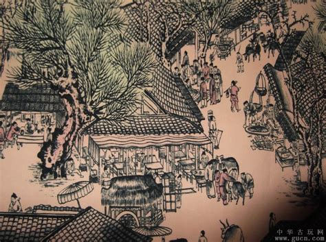 清明上河图简短句子
