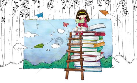 爱看书的一家-看图写话作文200字（集锦4则）