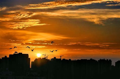 黄昏落日的心情说说