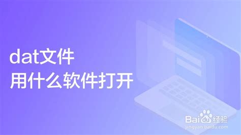 DAT文件用什么软件打开