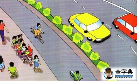 关于交通安全绘画