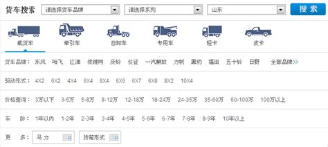 哪个网站有卖二手小货车的,C1驾照能开的,除了面包车