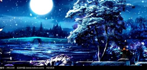 月夜美景的诗词