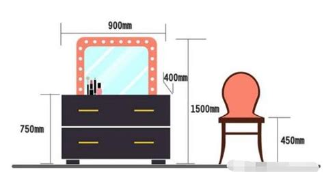 梳妆台尺寸一般是多少