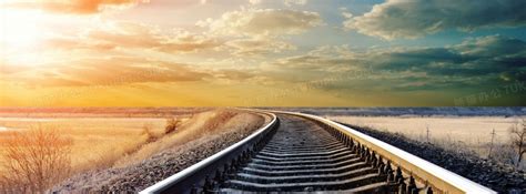 铁轨的文艺美句