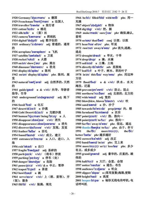 英语必背短语固定搭配(汇总43段)