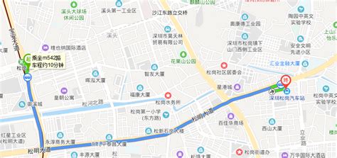 松岗长途汽车站在那个位置