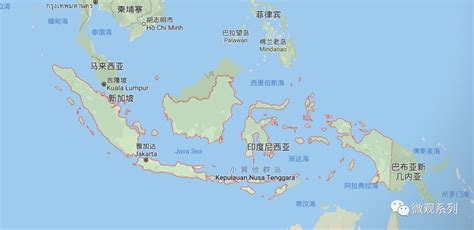 印度尼西亚地图是哪个州的