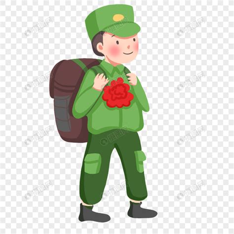 当兵发的欢快句子