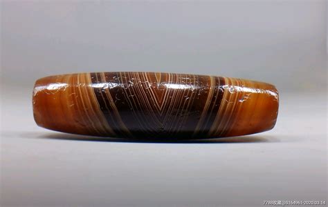 不知道這只天然的纏絲瑪瑙天珠價值怎么樣