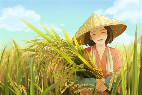 形容稻田美景句子